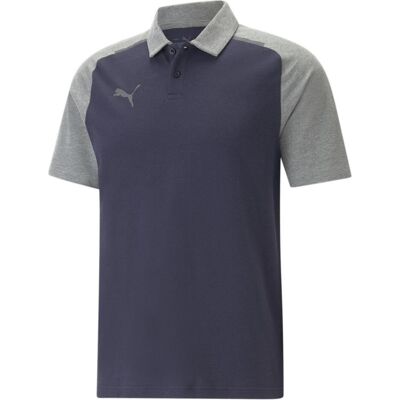 Puma Herren, Sportshirt, teamCUP Casuals Polo (S), Blau, S Puma Herren, Sportshirt, teamCUP Casuals Polo (S), Blau, S