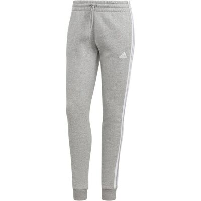 Adidas Damen, Hosen, Essentials 3-Streifen Jogginghose Damen, Silber, Grau, (L) Adidas Damen, Hosen, Essentials 3-Streifen Jogginghose Damen, Silber, Grau, (L)