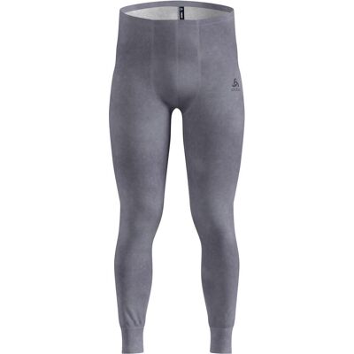 Odlo, Herren, Funktionsunterhose, Base Layer Bottom Long Active Warm X Pow (L), Blau, Grau, L Odlo, Herren, Funktionsunterhose, Base Layer Bottom Long Active Warm X Pow (L), Blau, Grau, L