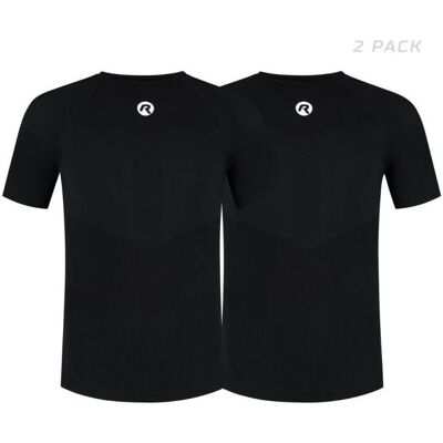 Rogelli, Herren, Funktionsshirt, Core II Kurzarmunterhemd (M), Schwarz, M Rogelli, Herren, Funktionsshirt, Core II Kurzarmunterhemd (M), Schwarz, M