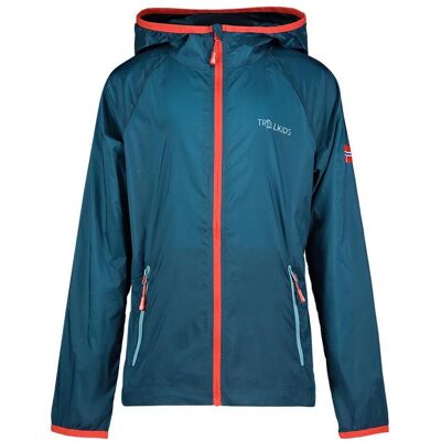 Trollkids, Unisex, Velojacke, Fjell Running Mädchen Outdoorjacke (116), Blau, Türkis, 116 Trollkids, Unisex, Velojacke, Fjell Running Mädchen Outdoorjacke (116), Blau, Türkis, 116