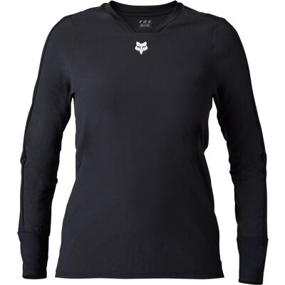 Fox, Damen, Velotrikot, Jersey 24 W Defend Thermal Blk (XL), Schwarz, XL Fox, Damen, Velotrikot, Jersey 24 W Defend Thermal Blk (XL), Schwarz, XL