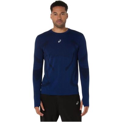 ASICS Performance, Herren, Sportshirt, Road Seamless (L), Blau, L ASICS Performance, Herren, Sportshirt, Road Seamless (L), Blau, L