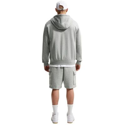 Nike, Herren, Sporthose, Club Basketball Cargo Shorts (L), Weiss, Grau Nike, Herren, Sporthose, Club Basketball Cargo Shorts (L), Weiss, Grau