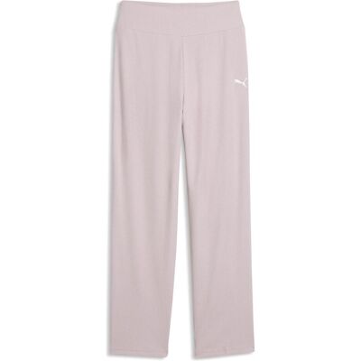 Puma Mädchen, Hosen, ESS ELEVATED High Waist Straight Leg Rib Pants G, Pink, (164) Puma Mädchen, Hosen, ESS ELEVATED High Waist Straight Leg Rib Pants G, Pink, (164)