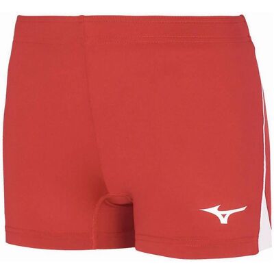 Mizuno V2EB720162 Rote Trainingsshorts für Damen Mizuno V2EB720162 Rote Trainingsshorts für Damen