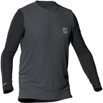 Leatt, Herren, Velotrikot, MTB Gravity 2.0 Jersey graphite black S (S), Schwarz, Grau, S Leatt, Herren, Velotrikot, MTB Gravity 2.0 Jersey graphite black S (S), Schwarz, Grau, S