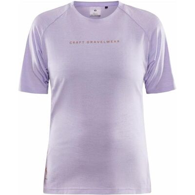 Craft, Damen, Sportshirt, Adv Gravel S/S Tee Damen Jersey (XS), Violett, XS Craft, Damen, Sportshirt, Adv Gravel S/S Tee Damen Jersey (XS), Violett, XS