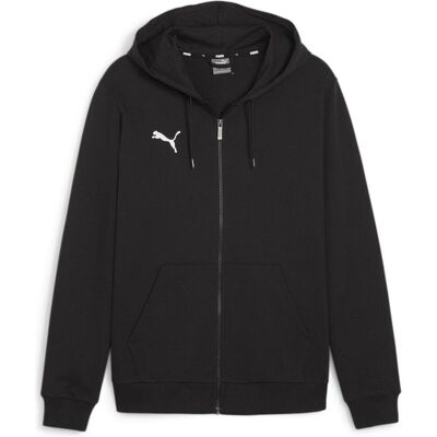 Puma Herren, Pullover, teamGOAL Casuals Hooded Jacket, Schwarz, (S) Puma Herren, Pullover, teamGOAL Casuals Hooded Jacket, Schwarz, (S)