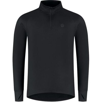 Rogelli, Funktionsshirt, ESSENTIAL running sweatshirt black L (L), Schwarz, L Rogelli, Funktionsshirt, ESSENTIAL running sweatshirt black L (L), Schwarz, L