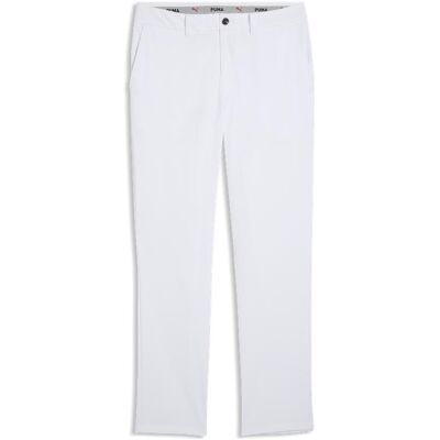 Puma Herren, Sporthose, 101 Pure Tailored Pant (W38/L32), Weiss Puma Herren, Sporthose, 101 Pure Tailored Pant (W38/L32), Weiss