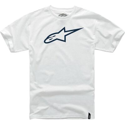 Alpinestars, Herren, Sportshirt, Tee 24 Ageless Classic (XL), Weiss, Schwarz, Rot, XL Alpinestars, Herren, Sportshirt, Tee 24 Ageless Classic (XL), Weiss, Schwarz, Rot, XL