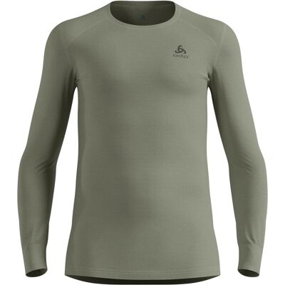 Odlo, Herren, Funktionsshirt, Active Warm Base Layer Langarmshirt (XXL), Grau, XXL Odlo, Herren, Funktionsshirt, Active Warm Base Layer Langarmshirt (XXL), Grau, XXL