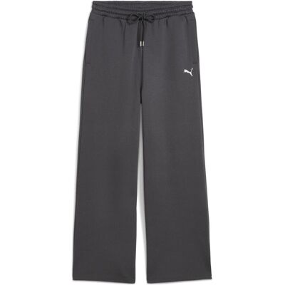 Puma Herren, Sporthose, WARDROBE ESS Wide Sweatpants DK op (L), Grau Puma Herren, Sporthose, WARDROBE ESS Wide Sweatpants DK op (L), Grau