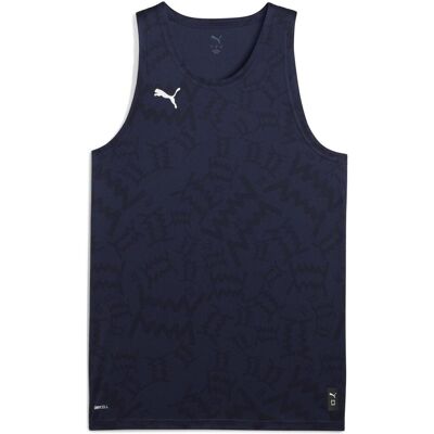 Puma Herren, Sportshirt, teamJAWS Graphic Jersey (S), Blau, S Puma Herren, Sportshirt, teamJAWS Graphic Jersey (S), Blau, S