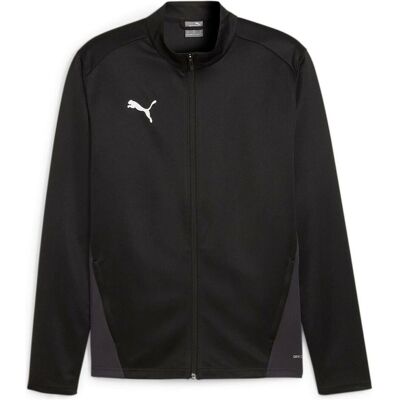 Puma Herren, Laufjacke, teamGOAL Training Jacket (M), Schwarz, M Puma Herren, Laufjacke, teamGOAL Training Jacket (M), Schwarz, M