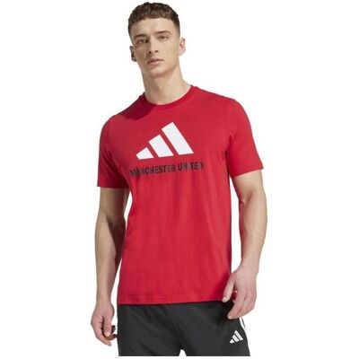 Adidas Sportshirt, Manchester United T-Shirt (L), L Adidas Sportshirt, Manchester United T-Shirt (L), L