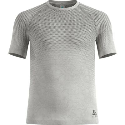 Odlo, Herren, Funktionsshirt, Performance Light - Rain Dye (XL), Grau, XL Odlo, Herren, Funktionsshirt, Performance Light - Rain Dye (XL), Grau, XL