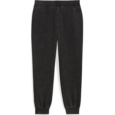 Puma Damen, Sporthose, ESS ELEVATED Comfort Wash Sweatpants FL cl (XL), Schwarz Puma Damen, Sporthose, ESS ELEVATED Comfort Wash Sweatpants FL cl (XL), Schwarz