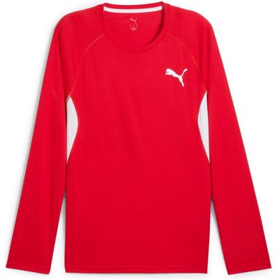 Puma Herren, Sportshirt, M Cross The Line Ls Tee 3.0 (L), Rot, L Puma Herren, Sportshirt, M Cross The Line Ls Tee 3.0 (L), Rot, L