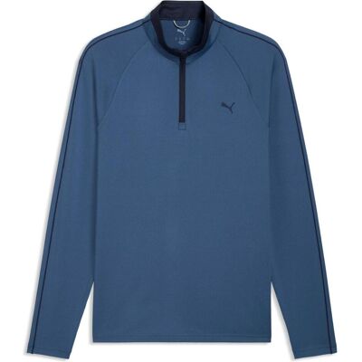 Puma Herren, Trainingsjacken, Pure 3.0 ¼ Zip - LC (L), Blau, L Puma Herren, Trainingsjacken, Pure 3.0 ¼ Zip - LC (L), Blau, L