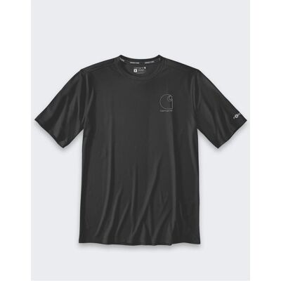 Puma Herren, Fussballschuhe, Sun Defender - Leichtes T-Shirt mit Logo in Schwarz (L), Schwarz Puma Herren, Fussballschuhe, Sun Defender - Leichtes T-Shirt mit Logo in Schwarz (L), Schwarz