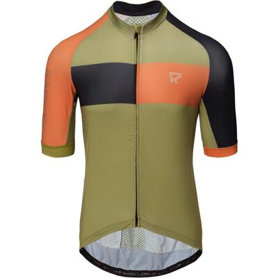 Radvik, Herren, Velotrikot, Svan GTS (XL), Grün, Orange, Schwarz, Mehrfarbig, XL Radvik, Herren, Velotrikot, Svan GTS (XL), Grün, Orange, Schwarz, Mehrfarbig, XL