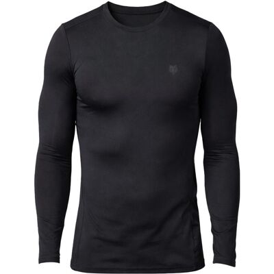 Fox, Herren, Funktionsshirt, Tee 23 Tecbase Ls Shirt Blk S (S), Schwarz, S Fox, Herren, Funktionsshirt, Tee 23 Tecbase Ls Shirt Blk S (S), Schwarz, S