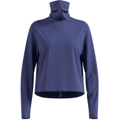 Odlo, Damen, Funktionsshirt, Essentials Thermal Laufshirt mit Rollkragen (M), Blau, M Odlo, Damen, Funktionsshirt, Essentials Thermal Laufshirt mit Rollkragen (M), Blau, M