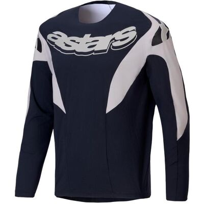 Alpinestars, Herren, Velotrikot, Jersey A-Supra Melt Ls Blk (XL), Schwarz, XL Alpinestars, Herren, Velotrikot, Jersey A-Supra Melt Ls Blk (XL), Schwarz, XL