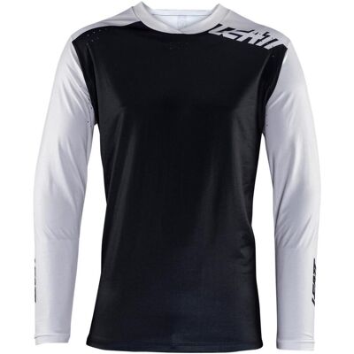 Leatt, Herren, Velotrikot, MTB Enduro 4.0 Jersey white M (M), Weiss, Schwarz, M Leatt, Herren, Velotrikot, MTB Enduro 4.0 Jersey white M (M), Weiss, Schwarz, M