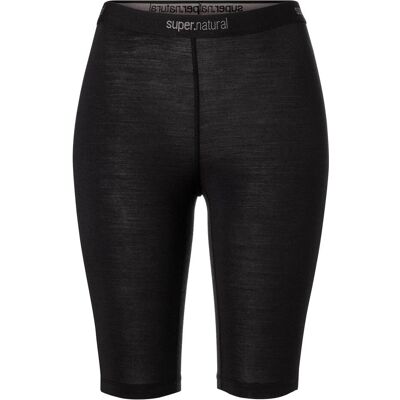Super Natural, Damen, Funktionsunterhose, Women's Tundra 175 Short Tight (L), Schwarz, L Super Natural, Damen, Funktionsunterhose, Women's Tundra 175 Short Tight (L), Schwarz, L