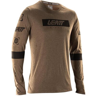 Leatt, Herren, Velotrikot, Gravity MTB 3.0 L/S Trikot (S), Braun, S Leatt, Herren, Velotrikot, Gravity MTB 3.0 L/S Trikot (S), Braun, S