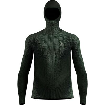 Odlo, Herren, Funktionsshirt, Thermounterwäsche BL TOP Gesichtsmaske PERFORMANCE WARM BLACKCOMB (XL), Grün, XL Odlo, Herren, Funktionsshirt, Thermounterwäsche BL TOP Gesichtsmaske PERFORMANCE WARM BLACKCOMB (XL), Grün, XL