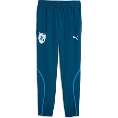 Puma Herren, Sporthose, OM Prematch Woven Pant (M), Blau Puma Herren, Sporthose, OM Prematch Woven Pant (M), Blau