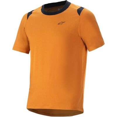 Alpinestars, Herren, Velotrikot, Jersey 24 A-Dura Dri Wool Ss (S), Gold, S Alpinestars, Herren, Velotrikot, Jersey 24 A-Dura Dri Wool Ss (S), Gold, S