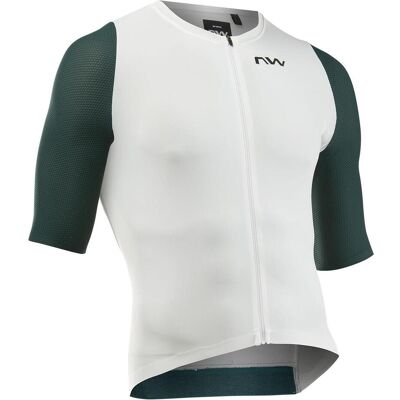 Northwave, Herren, Velotrikot, Extreme Evo Jersey Short Sleeve - Radtrikot - Herren (L), Weiss, Blau, L Northwave, Herren, Velotrikot, Extreme Evo Jersey Short Sleeve - Radtrikot - Herren (L), Weiss, Blau, L