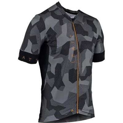 Leatt, Herren, Velotrikot, MTB Endurance 5.0 Short Sleeve Jersey (XL), Schwarz, Gelb, Grau, XL Leatt, Herren, Velotrikot, MTB Endurance 5.0 Short Sleeve Jersey (XL), Schwarz, Gelb, Grau, XL