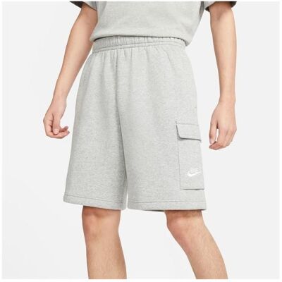 Nike, Herren, Sporthose, Club Basketball Cargo Shorts (S), Weiss, Grau Nike, Herren, Sporthose, Club Basketball Cargo Shorts (S), Weiss, Grau