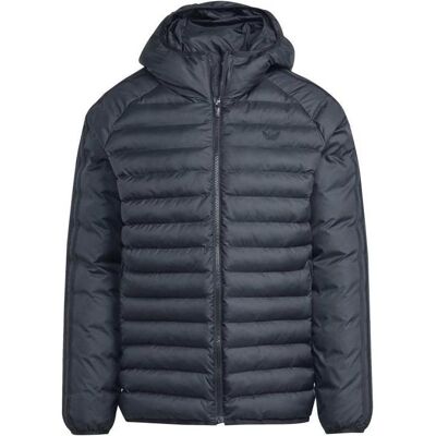 Adidas Herren, Laufjacke, Originals Pad Hooded Jacket (L), Grau, L Adidas Herren, Laufjacke, Originals Pad Hooded Jacket (L), Grau, L
