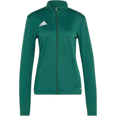 Adidas Damen, Trainingsjacken, Ent26 Tk Jktw - drkgrn/white (L), Grün, Weiss, L Adidas Damen, Trainingsjacken, Ent26 Tk Jktw - drkgrn/white (L), Grün, Weiss, L