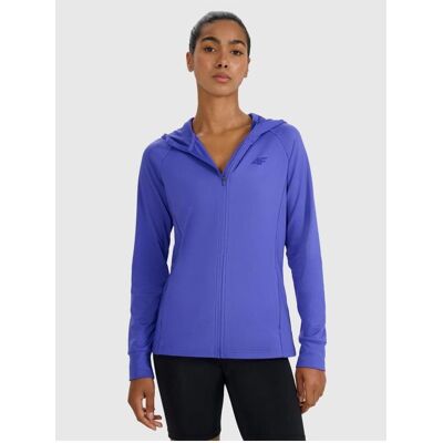 4F, Damen, Sportshirt, Damen-Trainings-Sweatshirt, regulär, schnelltrocknend (XS), Schwarz, XS 4F, Damen, Sportshirt, Damen-Trainings-Sweatshirt, regulär, schnelltrocknend (XS), Schwarz, XS