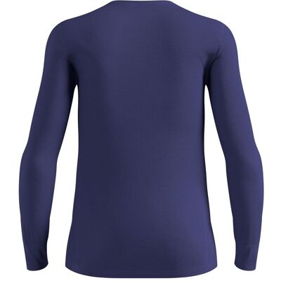 Odlo, Herren, Funktionsshirt, Active Warm Base Layer Langarmshirt (XXL), Blau, XXL Odlo, Herren, Funktionsshirt, Active Warm Base Layer Langarmshirt (XXL), Blau, XXL