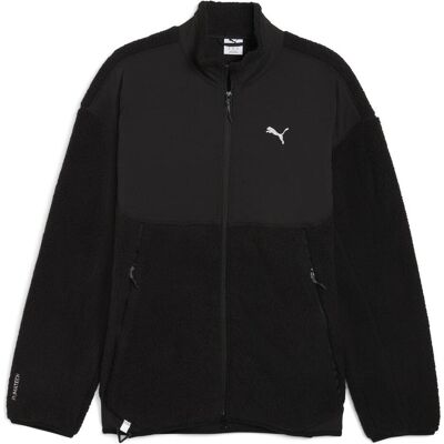 Herren, Trainingsjacken, PUMATECH Soft Tech Relaxed Sherpa Jacket (XXL), Schwarz, XXL Herren, Trainingsjacken, PUMATECH Soft Tech Relaxed Sherpa Jacket (XXL), Schwarz, XXL