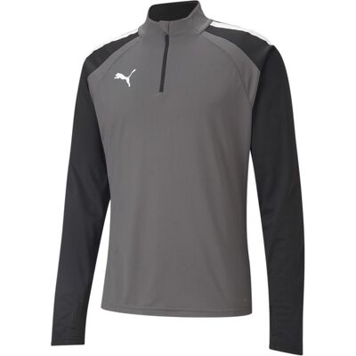 Puma Herren, Sportshirt, teamLIGA 1/4 Zip Top-657236 (L), Grau, L Puma Herren, Sportshirt, teamLIGA 1/4 Zip Top-657236 (L), Grau, L