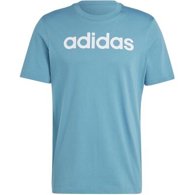 Adidas Herren, Sportshirt, LIN SJ Tee (L), Türkis, L Adidas Herren, Sportshirt, LIN SJ Tee (L), Türkis, L