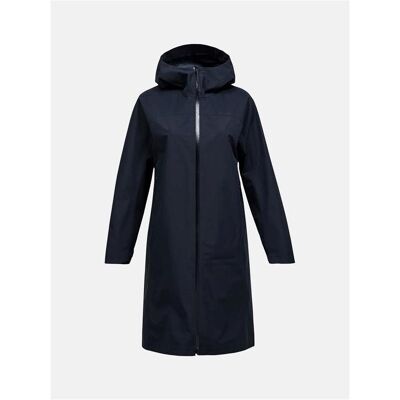 Peak Performance, Damen, Regenjacken, Women's Treeline Shell Parka, Blau, Schwarz, (M) Peak Performance, Damen, Regenjacken, Women's Treeline Shell Parka, Blau, Schwarz, (M)