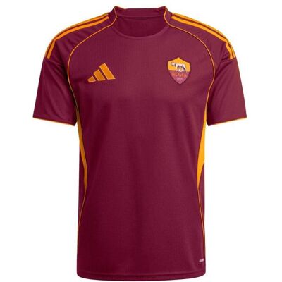 Adidas Herren, Fussballtrikot, Roma Heimtrikot für Herren, burgunderrot (S), Rot, S Adidas Herren, Fussballtrikot, Roma Heimtrikot für Herren, burgunderrot (S), Rot, S