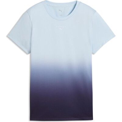 Puma Damen, Sportshirt, W X Hyrox Poly Graphic Tee (XS), Violett, Grau, XS Puma Damen, Sportshirt, W X Hyrox Poly Graphic Tee (XS), Violett, Grau, XS