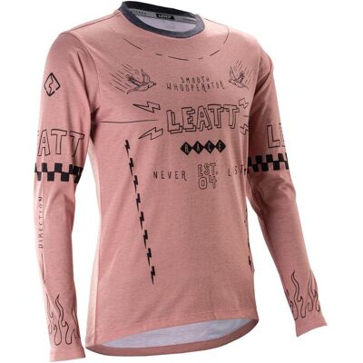 Leatt, Damen, Velotrikot, MTB Gravity 3.0 Long Sleeve Jersey W dusty pink L (L), Pink, L Leatt, Damen, Velotrikot, MTB Gravity 3.0 Long Sleeve Jersey W dusty pink L (L), Pink, L